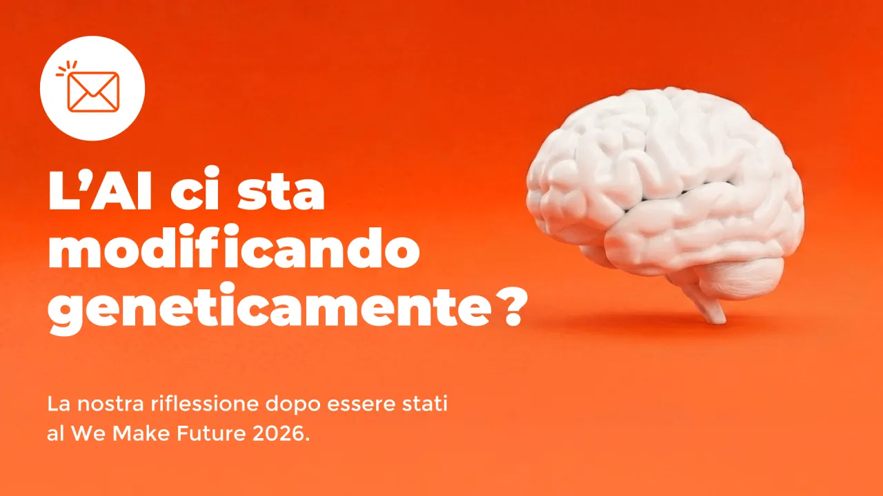 L’AI ci sta modificando “geneticamente”?